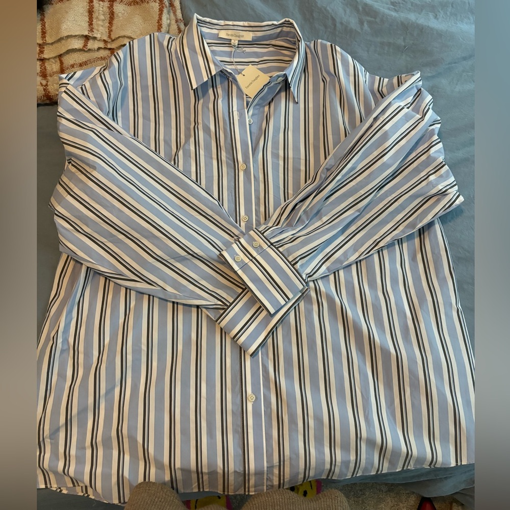 Striped Button Down